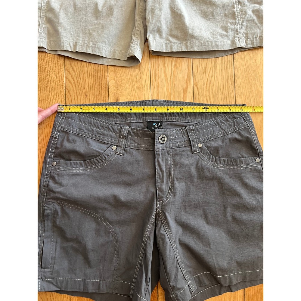 Kuhl Lot of 2 Women's Hiking Shorts 6" Inseam Mid Rise Size 6 - Picture 3 of 15
